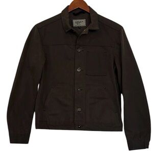 Loyal Stricklin Men’s Waxed Canvas Wayman Jacket Tan Made in USA Size XS